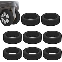 Amazon.co.jp: スーツケース 足カバー 8 個のシリコンスーツケース