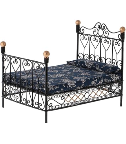 Amazon | Aizulhomey ドール用家具 ヴィンテージベッド ドールハウス
