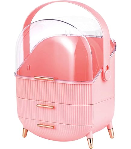 Amazon.co.jp: 【ドレッサー整理 収納ボックス】化粧品用 防塵