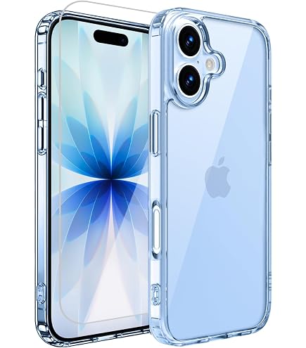 Amazon.co.jp: Kingbus iPhone 17 ケース クリア MagSafe非対応 3点