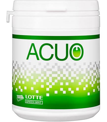 ロッテ ACUO(アクオ) グリーンミント ファミリーボトル 137g×6個入×(2ケース)｜ 送料無料 お菓子 ガム アクオ LOTTE Amazon | ロッテ ACUO(アクオ) グリーンミント ファミリーボトル 137g