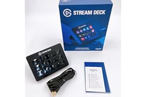 Elgato Stream Deck MK.2 (Amazon.co.jp Exclusive) Elgato Stream Deck MK.2 [15 Key Layout] Controller for Creating Live Contents Publisher Devices OBS/Twitch/Youtube Linked Mac/PC Compatible