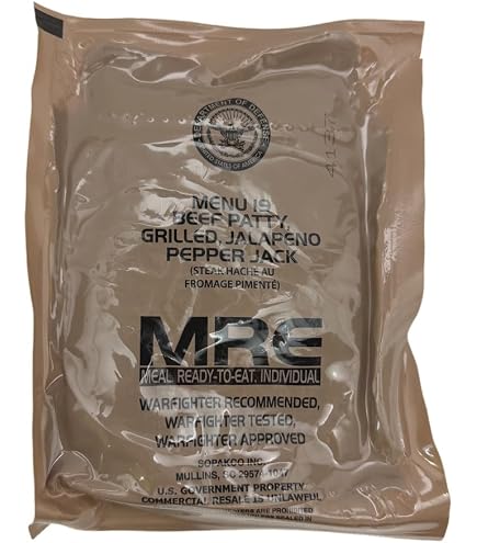 Amazon.co.jp: 【2027年検品】米軍戦闘食 MRE caseA : DIY・工具・ガーデン