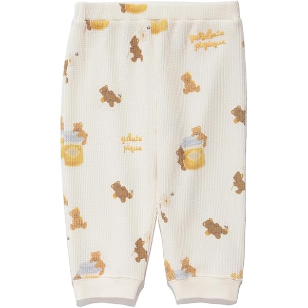 gelato pique はちみつベア柄プルオーバー・ ロングパンツ Amazon | [ジェラート ピケ] はちみつベア柄ロングパンツ PWCP254329