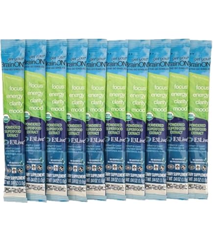 Amazon | イースリーライブ (E3Live)BrainON カプセル 30g (500mg×60