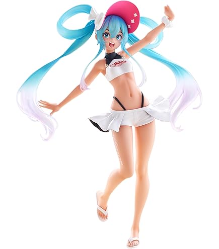 BANPRESTO - 初音ミクレーシングver. レーシングミク〜2014!〜 SQフィギュア 初音ミクGTプロジェクト プライズ(49386) バンプレスト Amazon | 初音ミクレーシングver. レーシングミク 2014 SQ
