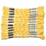 [12カセ入り]DMC コットンパール刺繍糸 5番手 727 DMC115-5B #727