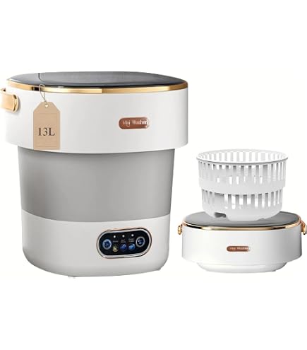 Amazon.co.jp: TENSI JAPAN 小型 折り畳み 洗濯機 天使のランドリー