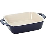 staub セラミック レクタンギュラーディッシュ14×11cm グランブルー 40511-220