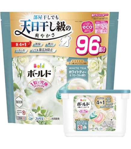 Amazon.co.jp: 【4個セット】ボールド ジェルボール4D ホワイトリリー
