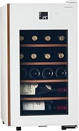 さくら製作所 氷温M5 ワインセラー 日本酒セラー 22本収納 コンプレッサー式 1温度管理 マイナス5℃ 氷温対応 GX22SM525-RH-W (ホワイト)
