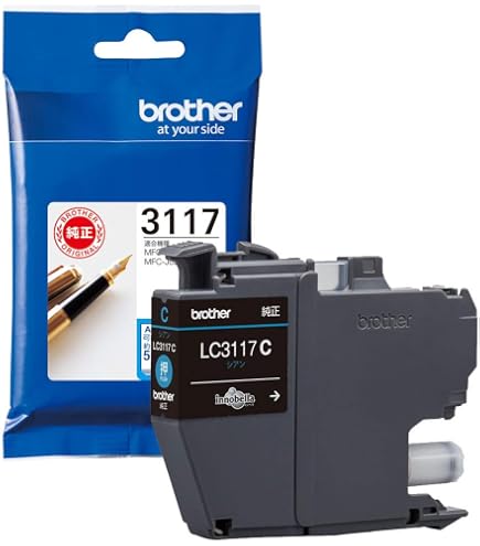 Amazon.co.jp: brother ブラザー LC3117 (C/M/Y)【カラー3色セット
