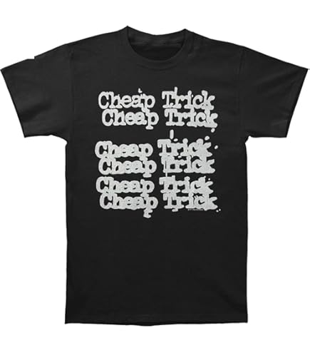 Cheap Trick Tシャツ Lサイズ 黒 Amazon.co.jp: チープ・トリック チープトリック ロゴ ブラック