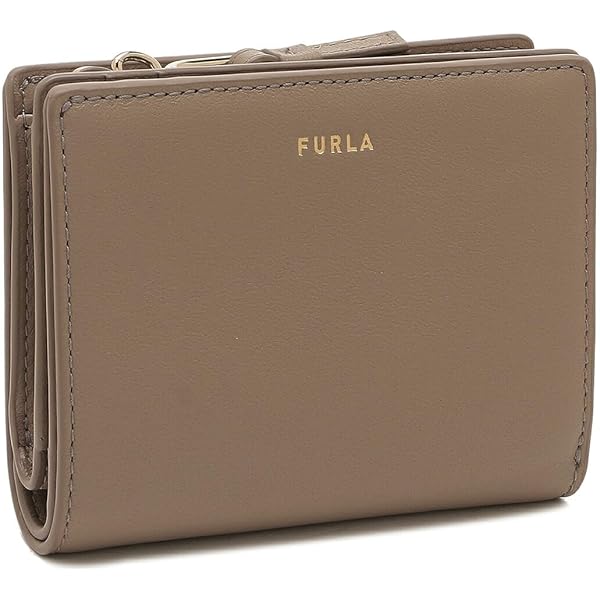 フルラ　二つ折財布　ベージュ　イタリー FURLA フルラ 財布 レディース 2つ折り 折財布 コンパクト