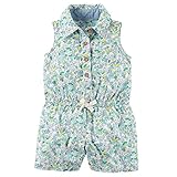 カーターズ Carter's ロンパース フローラル 袖なし 綿100% Floral Romper 9M (67-72cm) [並行輸入品]