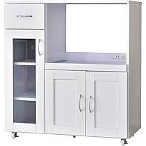 Amazon｜DORIS ドリス 棚 収納 食器棚 キッチンカウンター カップ