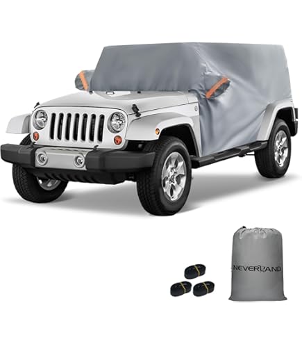 QUNSUNUS Cab Cover For Jeep JK JL 2 Door, Car Half Cover