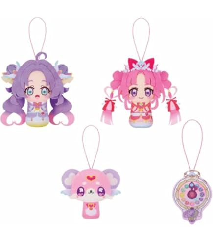 コロッとまんまるプリフェイスぬいぐるみ　めちゃもふぐっと　セット 名探偵プリキュア コロッとまんまるプリフェイスぬいぐるみ めちゃもふ