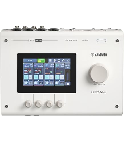 Amazon.co.jp: ヤマハ YAMAHA USB-C オーディオインターフェイス 32bit