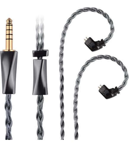 qdc Superior EX Cable 4.4-IEM2pin [Custom IEM 2pin Connector (0.78