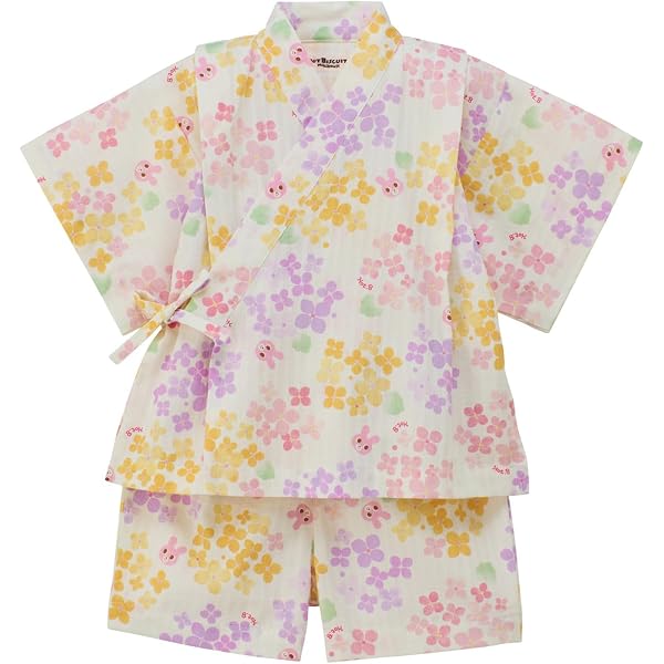 Amazon | [ジェラート ピケ] EC限定 KIDS甚平セット PKFT232442 | 着物