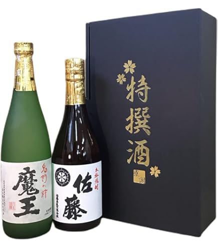 Amazon.co.jp: 佐藤酒造 佐藤 黒 佐藤 白 焼酎セット (720ml×2本