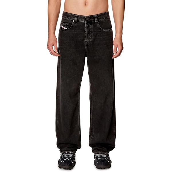 DIESEL メンズ デニム ルーズ ストレート D-FISH-CARGO 28 Amazon | [Diesel] [ディーゼル] メンズ デニム ルーズ