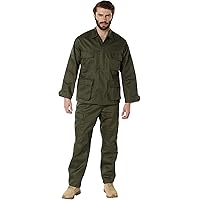 [ロスコ] シャツ 長袖 レギュラーカラー ポケット 迷彩 米軍 メンズ
