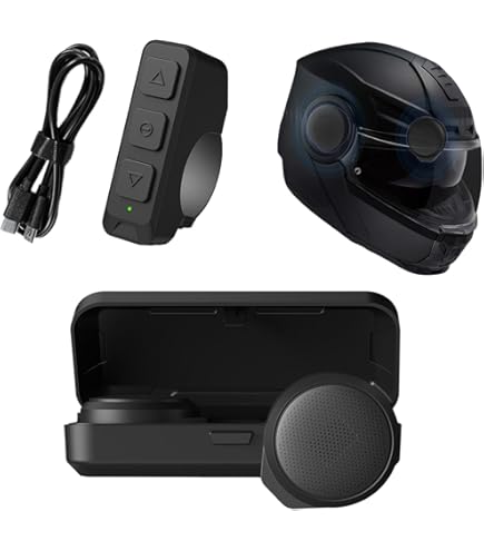 Amazon.co.jp: ZIMAGU オートバイの Bluetooth 骨伝導ヘルメット