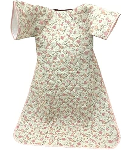 Amazon｜タオル夜着 B色 ガーゼ裏付き 日本製 かいまき 丹前