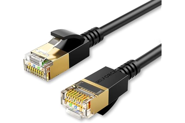 安心の日本企業 LANケーブル CAT7 10Gbps 600MHz CAT7準拠 0.2m/0.5m/1m/2m/3m/5m/10m/15m/20m/30m ランケーブル カテゴリー7 フラットタイプ ネットケーブル LANケーブル 金メッキ コネクタ 高速 ec7f 1本 (丸型, 1本, 3ｍ)