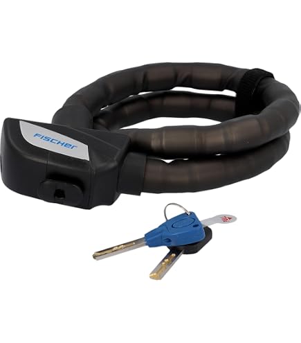 GATEMATE Premium Long Throw Double Locking Rim Lock - Stainless Steel/Black, 2" (50mm) Backset - View #3