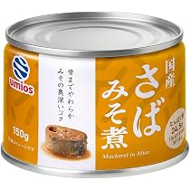 Amazon | Umios(旧マルハニチロ) さばみそ煮 缶詰 150g×48缶 | ノー