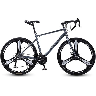 新品 ロードバイク 自転車 マウンテン ロード アウトドア ブラック ブラック ロードバイク アルミニウム合金シ 700C 風を壊す ロード