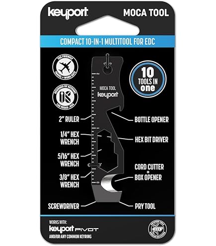 Amazon | Keyport (キーポート) MOCA 10イン1 キーツール キーチェーン