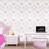 Takarafune 壁紙 はがせるDIY壁紙シール 花柄 ウォールステッカー インテリア 防水シール 45cm×10m