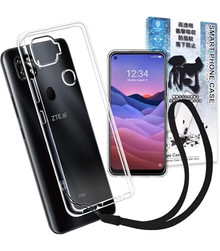 Amazon.co.jp: ZTE a1 ZTG01 ポリカーボネート製 (PC) 無地