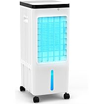 Saluyar【2025年新型】冷風機 加湿器 1台2役 95cm Amazon | Saluyar【2025年新型】冷風機 加湿器 1台2役 95cm高さ