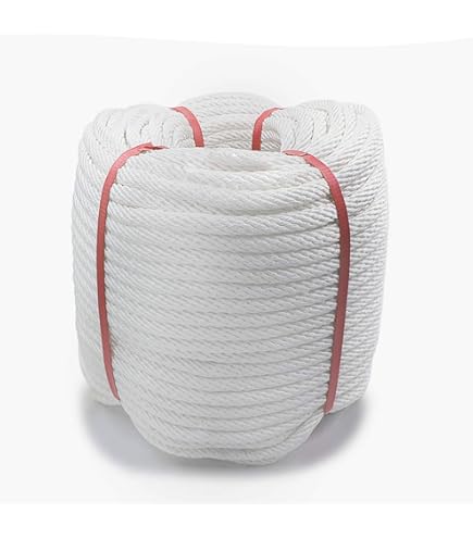 GOLBERG 100% Natural Cotton Rope - Undyed, USA-Grown For Pet Toys & Crafts (3/8" X 10 Feet)