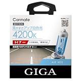 カーメイト 車用 ハロゲン ヘッドライト GIGA ザ・ブループラス H7 5400K BD728N