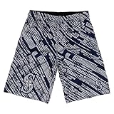 MLB Seattle MarinersユースBoys Printedショーツ、ネイビー、S ( 8 )