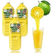 ぎゅっと　シークヮサー　100 原液 Amazon.co.jp: 原液青切りシークヮーサー業務用 沖縄県産100％ぎゅっと