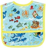 AM PM Kids! Small Laminated Bib, Sea Life by AM PM Kids! [並行輸入品]