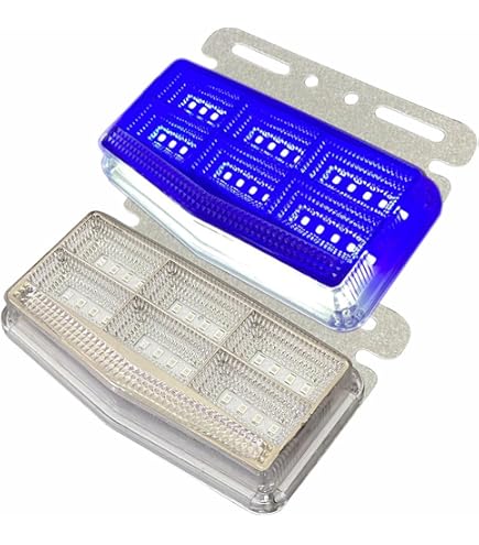 Amazon.co.jp: LEDサイドマーカー レッド10個 24V 角型 SMD12連 ダウン