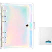 Amazon.co.jp: A5 シール帳（リフィル20枚） 透明 クリア 6穴