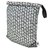 Planet Wise Roll Down Wet Diaper Bag, Carnival Skulls, Large by Planet Wise