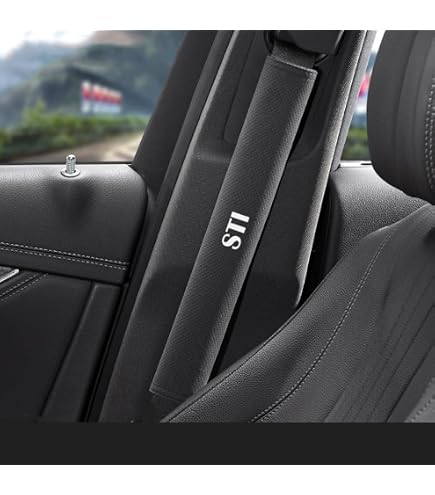 Amazon | STI スバル シートベルトカバー シートベルトパッド 車用品