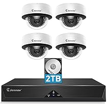 Amazon.co.jp: 【800万画素対応】JENNOV 防犯カメラ 屋外 poe 人体