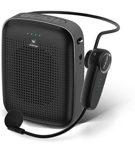Amazon | 無線拡声器 2.4G技術内蔵 ポータブル拡声器 ハンズフリー