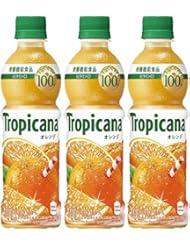 キリン トロピカーナ 100%オレンジ 330mlPET &times;3本
